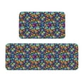 thumbnail image 1 of Sikiie Colored Glass1 Kitchen Mat 2 PCS Cushioned Kitchen Rug, Waterproof Non-Slip Kitchen Mats for Kitchen, Floor Home, Sink, Laundry, 1 of 6