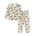 thumbnail image 1 of Sikiie Colorful Armadillos1 Pajamas for Women Set, Womens Pajama Sets, Lounge Sets for Women, 2pjs for Women-Small, 1 of 7