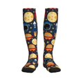 thumbnail image 1 of Sikiie Colorful Astronomy 1 Pairs Compression Socks for Men and Women 15-20 mmHg Running Support Socks, 1 of 7