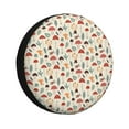 thumbnail image 1 of Sikiie Colorful Autumn PVC Leather Spare Tire Wheel Cover Spare Tire Cover, for Car Truck SUV Camper Trailer Universal Fit(14-17in)-14 inch, 1 of 6
