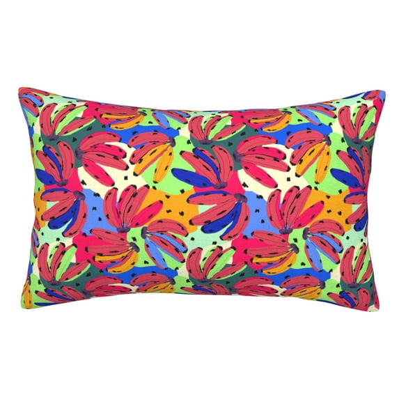 Sikiie Colorful Bananas Pillow Covers, Throw Pillow Case Cushion Covers,Cushion for Bedroom,Couch,Home-16"x24"