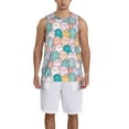 thumbnail image 1 of Sikiie Colorful Cute Pig Basketball Jersey Reversible Men's Mesh Athletic Sports Shirts Training Practice S-4XL4X-Large, 1 of 6