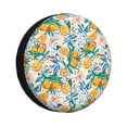 thumbnail image 1 of Sikiie Colorful Fruits PVC Leather Spare Tire Wheel Cover Spare Tire Cover, for Car Truck SUV Camper Trailer Universal Fit(14-17in)-17 inch, 1 of 6