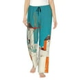 thumbnail image 1 of Sikiie Colorful Greek Windmills Women’s Lounge Pants, Lounge Pants Sleep Bottoms, Lounge for Women, Womens Pajama Pants -Small, 1 of 6