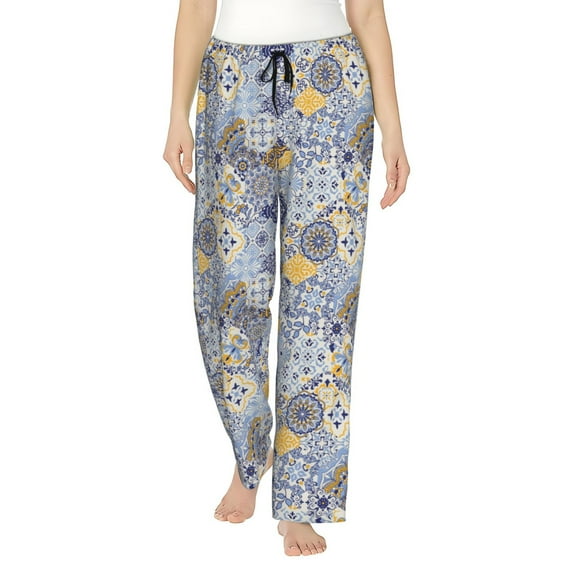 Sikiie Colorful Mandalas Women’s Lounge Pants, Lounge Pants Sleep Bottoms, Lounge for Women, Womens Pajama Pants -XX-Large