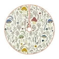 thumbnail image 1 of Sikiie Colorful Mushrooms and Plants Nativity Christmas Tree Skirt, Jesus Christian Winter Holiday Tree Mat Decoration(30-48IN)30", 1 of 6
