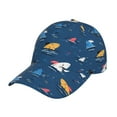 thumbnail image 1 of Sikiie Colorful Ocean Shark Unisex Vintage Washed Unstructured Baseball Cap Soft Cap Adjustable Unisex Baseball Hat Dad Hat, 1 of 6
