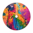 thumbnail image 1 of Sikiie Colorful Parrot Jungle Dream A Christmas Tree Skirt, Christmas Tree Decorations, Christmas Decor, Tree Mat Decoration(30-48IN)-30", 1 of 1