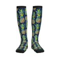 thumbnail image 1 of Sikiie Colorful Pineapples 1 Pairs Compression Socks for Men and Women 15-20 mmHg Running Support Socks, 1 of 7