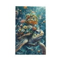 thumbnail image 1 of Sikiie Colorful Plant Turtle Waffle Weave Kitchen Dish Cloth,Super Absorbent Kitchen Dish Towels 16*26 Inches for Dish Rags Washing Dishes, Drying Dishes, 1 of 7