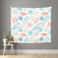 thumbnail image 1 of Sikiie Colorful Seashells1 tapestry wall hanging home decor for bedrooms, living rooms, dorms 60x51in, 1 of 6
