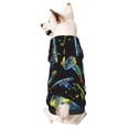 thumbnail image 1 of Sikiie Colorful Skateboard Dog Hoodie,Dog Clothes,Dog Sweatshirt ,Dog Shirt, Dog Clothes for Puppy Kitten Small Dogs Cats-Small, 1 of 7