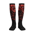 thumbnail image 1 of Sikiie Colorful Sparkling 1 Pairs Compression Socks for Men and Women 15-20 mmHg Running Support Socks, 1 of 7