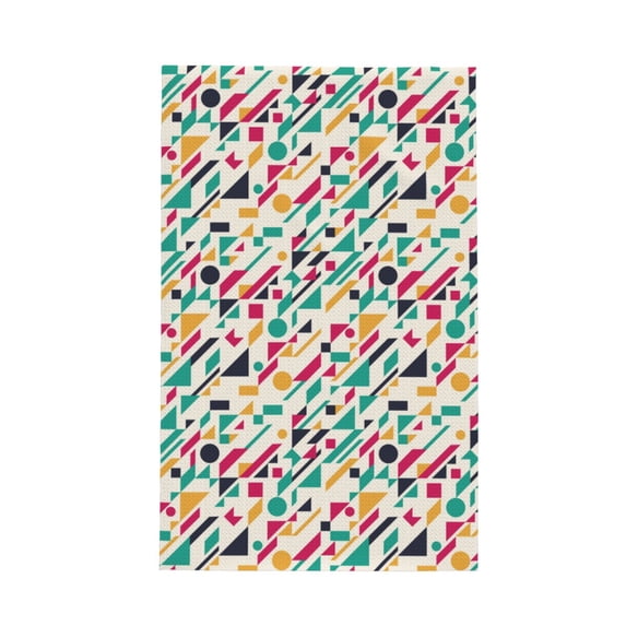 Sikiie Colorful Spots Waffle Weave Kitchen Dish Cloth,Super Absorbent Kitchen Dish Towels 16*26 Inches for Dish Rags Washing Dishes, Drying Dishes