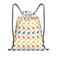 thumbnail image 1 of Sikiie Colorful Squirrel Drawstring Backpack Drawstring Bags, Draw String Back Bag for Sports, Gym, Travel, Swimming, Beach-Small, 1 of 6
