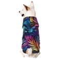 thumbnail image 1 of Sikiie Colorful Tropical Leaves Dog Hoodie,Dog Clothes,Dog Sweatshirt ,Dog Shirt, Dog Clothes for Puppy Kitten Small Dogs Cats-Small, 1 of 7