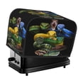 thumbnail image 1 of Sikiie Colorful Viper Snake Toaster Covers 2 Slice Dustproof Toaster Cover Bread Machine Cover, Dustproof Cover - 11.4" x 7.5" x 7.9", 1 of 7
