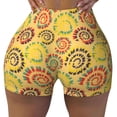 thumbnail image 1 of Sikiie Colourful Tie Dye 1 Print Workout Shorts Women Scrunch Butt Gym Shorts Seamless High Waist Tummy Control Yoga Biker Athletic Shorts, 1 of 5