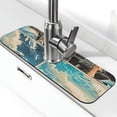 thumbnail image 1 of Sikiie Comic Airplane Cockpit Illustration Splash Guard for Sink Faucet-1 PC Super Absorbent Fast Drying Mat Sink Gadgets-Splash Guard for Kitchen, Sink Mat, 1 of 7