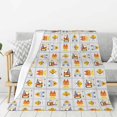 thumbnail image 1 of Sikiie Construction Equipments Worker Cozy Flannel Fleece Throw Blanket: Lightweight & Thick for All Seasons - Perfect for Women, Men, & Kids"50"x40", 1 of 6