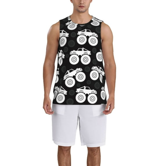 Sikiie Cool Car Basketball Jersey Reversible Men's Mesh Athletic Sports Shirts Training Practice S-4XL4X-Large