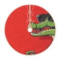 thumbnail image 1 of Sikiie Cool Crocodile With Sunglasses Christmas Tree Skirt, Christmas Tree Decorations, Christmas Decor, Tree Mat Decoration(30-48IN)-36", 1 of 6