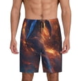 thumbnail image 1 of Sikiie Cool Dolphin Mens Pajama Shorts, Lightweight Lounge Pant with Pockets Soft Sleep Pj Shorts for MenX-Large, 1 of 6