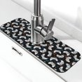 thumbnail image 1 of Sikiie Game Splash Guard for Sink Faucet-1 PC Super Absorbent Fast Drying Mat Sink Gadgets-Splash Guard for Kitchen, Sink Mat, 1 of 7