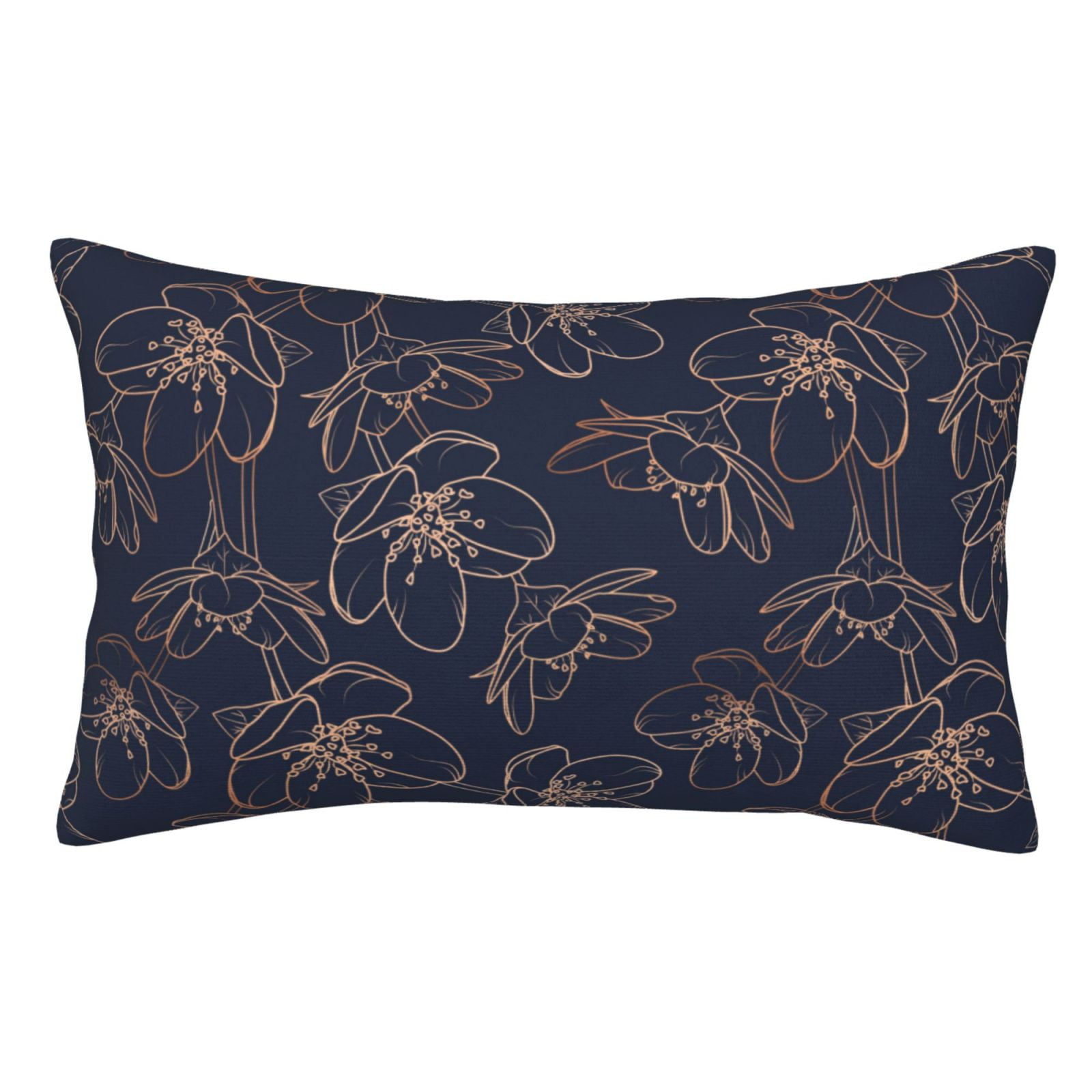 Sikiie CopperGold Gloss Outline Cherry Pillow Covers, Throw Pillow