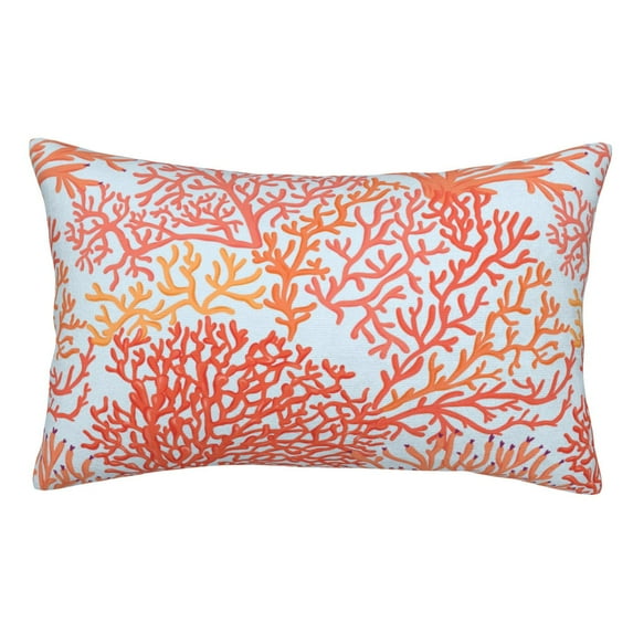 Sikiie Corals Pillow Covers, Throw Pillow Case Cushion Covers,Cushion for Bedroom,Couch,Home-16"x24"