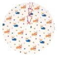thumbnail image 1 of Sikiie Corgi Dog And Heart 30-48 inches {designName} Print Christmas Tree Skirt Snowman Xmas Tree Skirt with Edge Christmas Decorations for Holiday Party36", 1 of 7