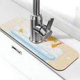 thumbnail image 1 of Sikiie Corgi In The Shower Cap Bathing Splash Guard for Sink Faucet-1 PC Super Absorbent Fast Drying Mat Sink Gadgets-Splash Guard for Kitchen, Sink Mat, 1 of 7