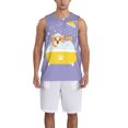 thumbnail image 1 of Sikiie Corgi Washing in Bathtub Basketball Jersey Reversible Men's Mesh Athletic Sports Shirts Training Practice S-4XL3X-Large, 1 of 6