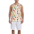 thumbnail image 1 of Sikiie Crabs Shrimps Basketball Jersey Reversible Men's Mesh Athletic Sports Shirts Training Practice S-4XLSmall, 1 of 6