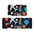 thumbnail image 1 of Sikiie Creative Transport Kitchen Mat 2 PCS Cushioned Kitchen Rug, Waterproof Non-Slip Kitchen Mats for Kitchen, Floor Home, Sink, Laundry, 1 of 6
