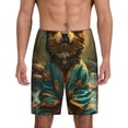 thumbnail image 1 of Sikiie Creekside Meditating Puppy Mens Pajama Shorts, Lightweight Lounge Pant with Pockets Soft Sleep Pj Shorts for MenXX-Large, 1 of 6