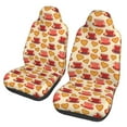 thumbnail image 1 of Sikiie Cups of Tea Car Seat Protector 2 Pack Car Seat Cushion Mat, Car Seat Covers for SUV, Truck, Van, 1 of 7