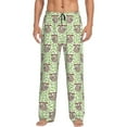 thumbnail image 1 of Sikiie Cute Animal Sloth On A Branch Pajama Pants Men, PJ Bottoms, Sleep & Lounge Pants-Large, 1 of 6