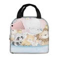 thumbnail image 1 of Sikiie Cute Animals Lunch Bag for Women & Men Adult Insulated Lunch Box, Food Lunch Containers Lunch Tote Bags for Work, Travel, Outdoor, 1 of 8
