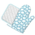 thumbnail image 1 of Sikiie Cute Animals Oven Mitts and Pot Holders Set, Kitchen Oven Glove High Heat Resistant with Non-Slip Silicone Surface for Cooking, 1 of 1