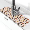 thumbnail image 1 of Sikiie Cute Armadillo1 Splash Guard for Sink Faucet-1 PC Super Absorbent Fast Drying Mat Sink Gadgets-Splash Guard for Kitchen, Sink Mat, 1 of 7