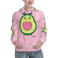 thumbnail image 1 of Sikiie Cute Avocado Women's Casual Hoodies Long Sleeve Lightweight Pullover Tops Loose Sweatshirt-Medium, 1 of 7