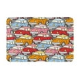 thumbnail image 1 of Sikiie Cute Cars Print Flannel Anti-slip Floor Mat 16x24in, Thickened Dustproof Entrance Door Mat Floor Mat for Kitchen, Bathroom, Laundry Room, 1 of 7