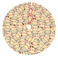 thumbnail image 1 of Sikiie Cute Cats 4 30-48 inches {designName} Print Christmas Tree Skirt Snowman Xmas Tree Skirt with Edge Christmas Decorations for Holiday Party36", 1 of 7