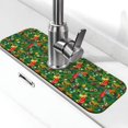 thumbnail image 1 of Sikiie Cute Christmas Stocking Bear Splash Guard for Sink Faucet-1 PC Super Absorbent Fast Drying Mat Sink Gadgets-Splash Guard for Kitchen, Sink Mat, 1 of 7