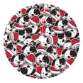 thumbnail image 1 of Sikiie Cute Dog 30-48 inches {designName} Print Christmas Tree Skirt Snowman Xmas Tree Skirt with Edge Christmas Decorations for Holiday Party48", 1 of 7