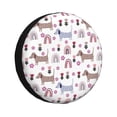 thumbnail image 1 of Sikiie Cute Dog PVC Leather Spare Tire Wheel Cover Spare Tire Cover, for Car Truck SUV Camper Trailer Universal Fit(14-17in)-17 inch, 1 of 6