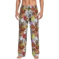 thumbnail image 1 of Sikiie Cute Dogs Puppy Pajama Pants Men, PJ Bottoms, Sleep & Lounge Pants-X-Large, 1 of 6