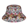 thumbnail image 1 of Sikiie Cute Dogs Puppy1 Reflective Double-Sided Bucket Hat, Sun Hat, for Gardening, Beaching, Camping, Hiking, Fishing, 1 of 6
