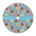thumbnail image 1 of Sikiie Cute Donut Nativity Christmas Tree Skirt, Jesus Christian Winter Holiday Tree Mat Decoration(30-48IN)48", 1 of 6